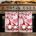 thumbnail image 1 of Mother's Day Kitchen Towels Set of 3, Cute Gnomes Red Heart Tulips Flower Love Tree Absorbent Dish Towels for Kitchen, Microfiber Hand Towel, Quick Drying Tea Towel for Cleaning Decorative Dishcloths, 1 of 7