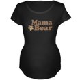 thumbnail image 1 of Mother's Day Mama Bear Maternity Soft T Shirt Black LG, 1 of 1