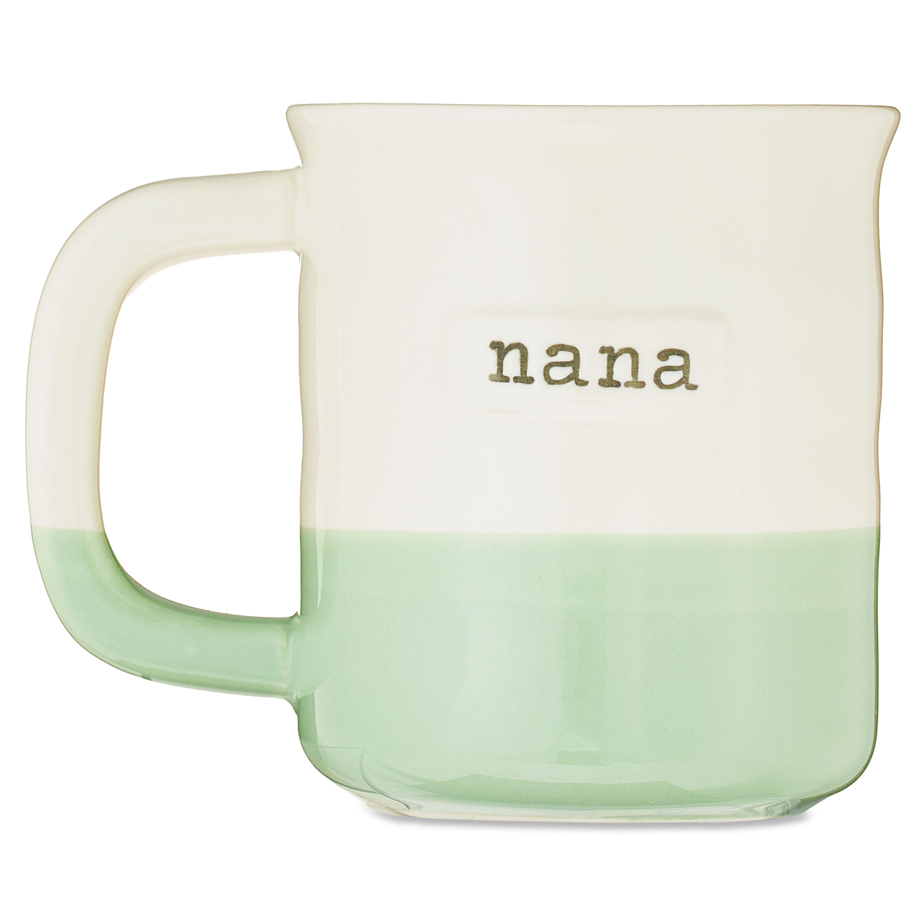 Mother's Day Mint Green & White Ceramic Mug, Nana-Way To Celebrate - image 1 of 7