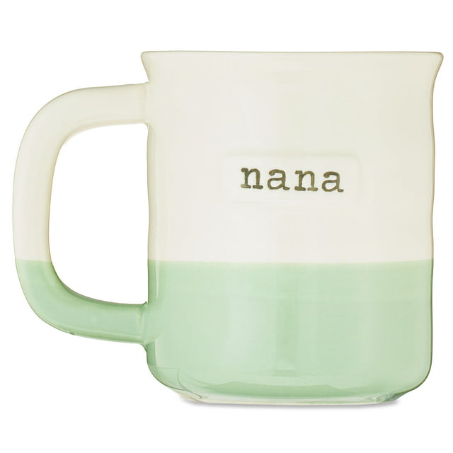 Mother's Day Mint Green & White Ceramic Mug, Nana-Way To Celebrate