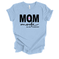 thumbnail image 1 of Mother's Day Mom Mode All Day Every Day Inspiring Mother Short Sleeve Ladies Graphic T-Shirt-Baby Blue-medium, 1 of 1