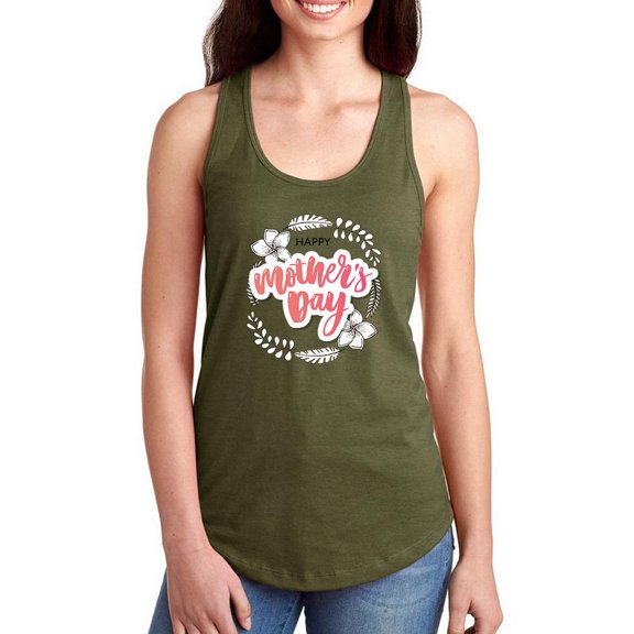 Mother's Day Nature Racerback Tank Women -Image by Shutterstock, Female Small