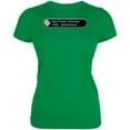 thumbnail image 1 of Mother's Day New Power Motherhood Funny Juniors Soft T Shirt Irish Green SM, 1 of 1