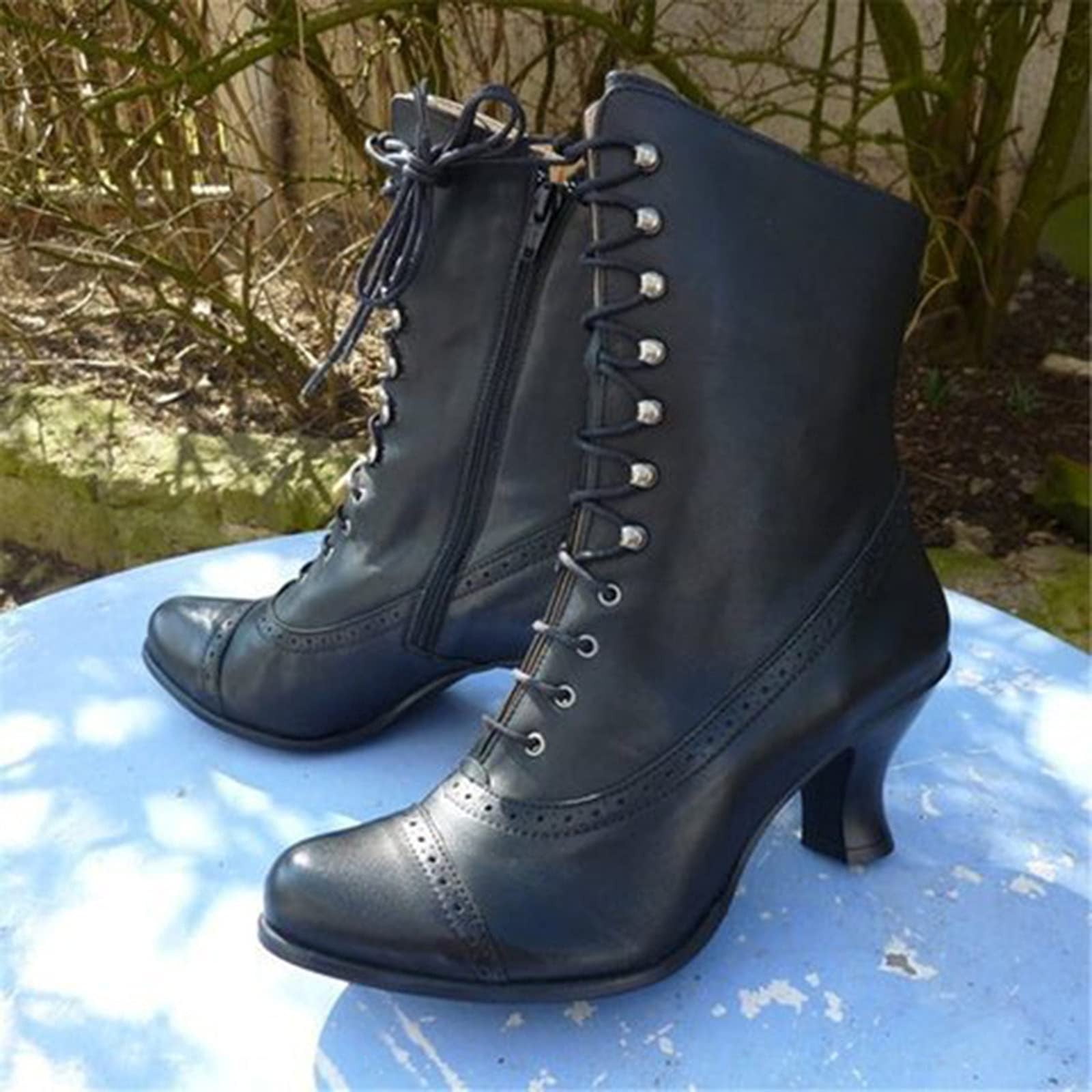 Rialto chunky zip boots deals