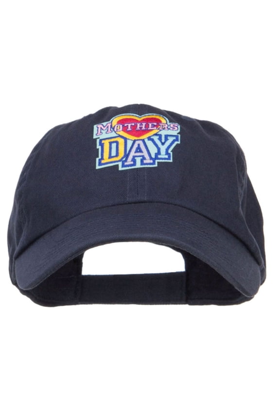 Mother's Day Patched Low Cap - Navy OSFM