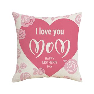 Generic Baseball Mom Mother's Day Mama Mommy Grandma Mimi Throw Pillow,  16x16, Multicolor