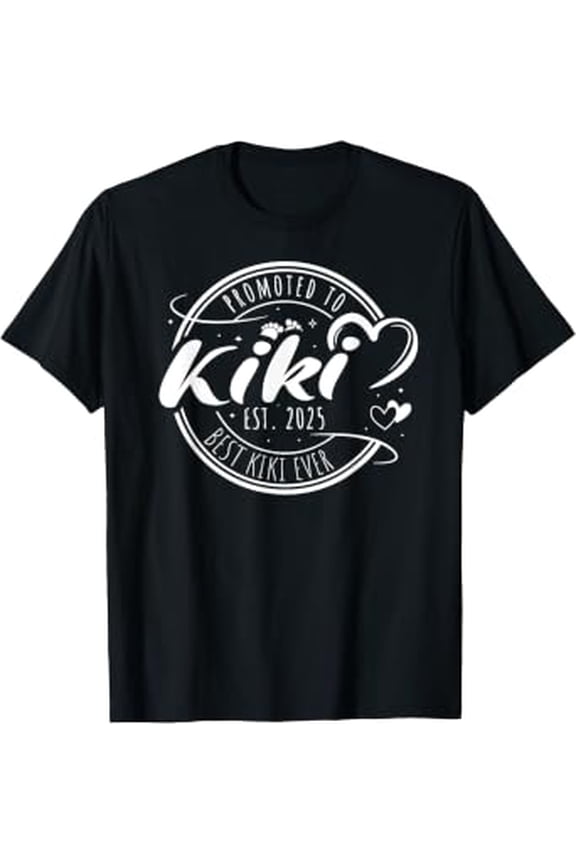 Mother's Day Promoted To Kiki Est Soon To Be Gift T-Shirt, Size S-5XL