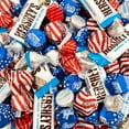 thumbnail image 1 of Patriotic Candy, Election Day Chocolate Mix - HERSHEY’S KISSES and REESES Cups (3 Pound Bag - Approx. 150 Count), 1 of 8