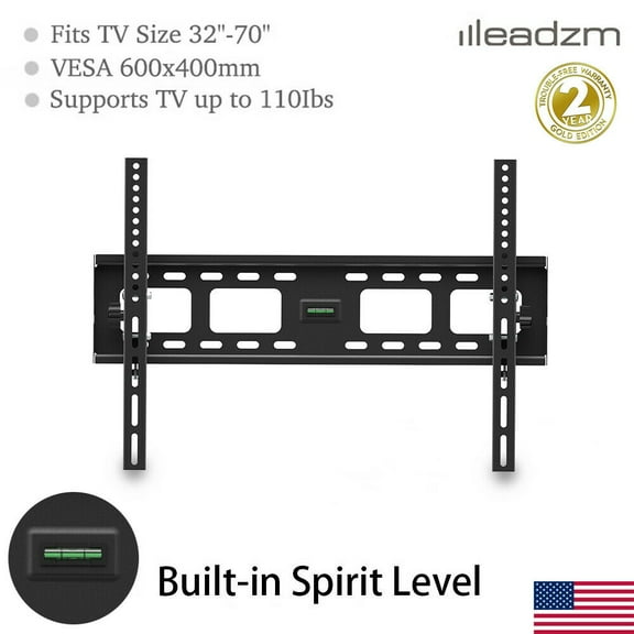 Mother's Day Sales - Flat TV Wall Mount Bracket 10°Tilt for 32" 37" 42" 50" 55" 60" 65" 70"