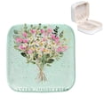 thumbnail image 1 of Mother's Day Stylish Jewelry Box with Imitation Metal Zipper and Customizable Grid Interior, 1 of 6