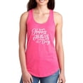 thumbnail image 1 of Mother's Day White  Racerback Tank Women -Image by Shutterstock, Female Small, 1 of 4