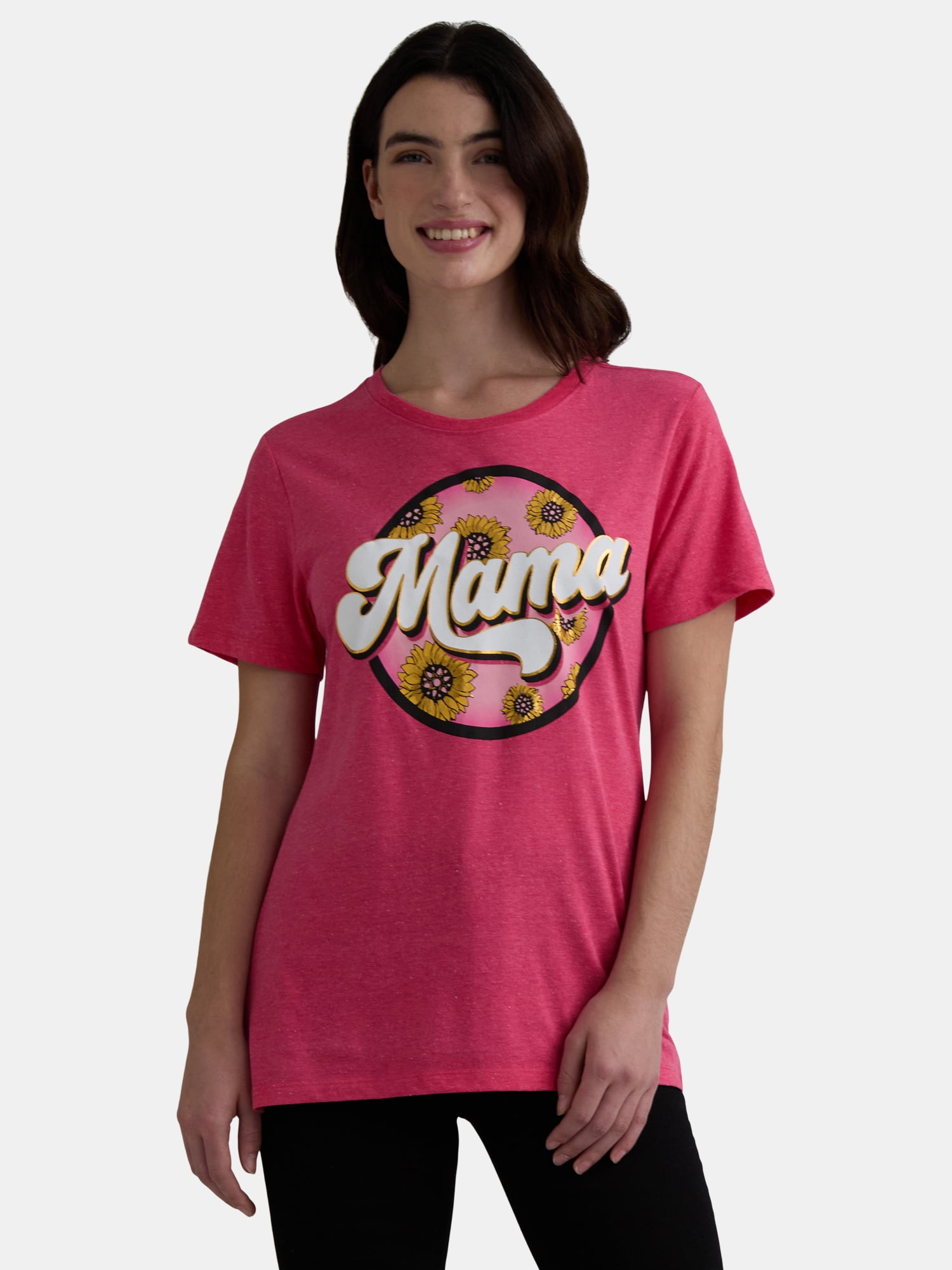 Mother s Day Women s All Knowing Graphic Tee from Way to Celebrate Sizes S XXXL