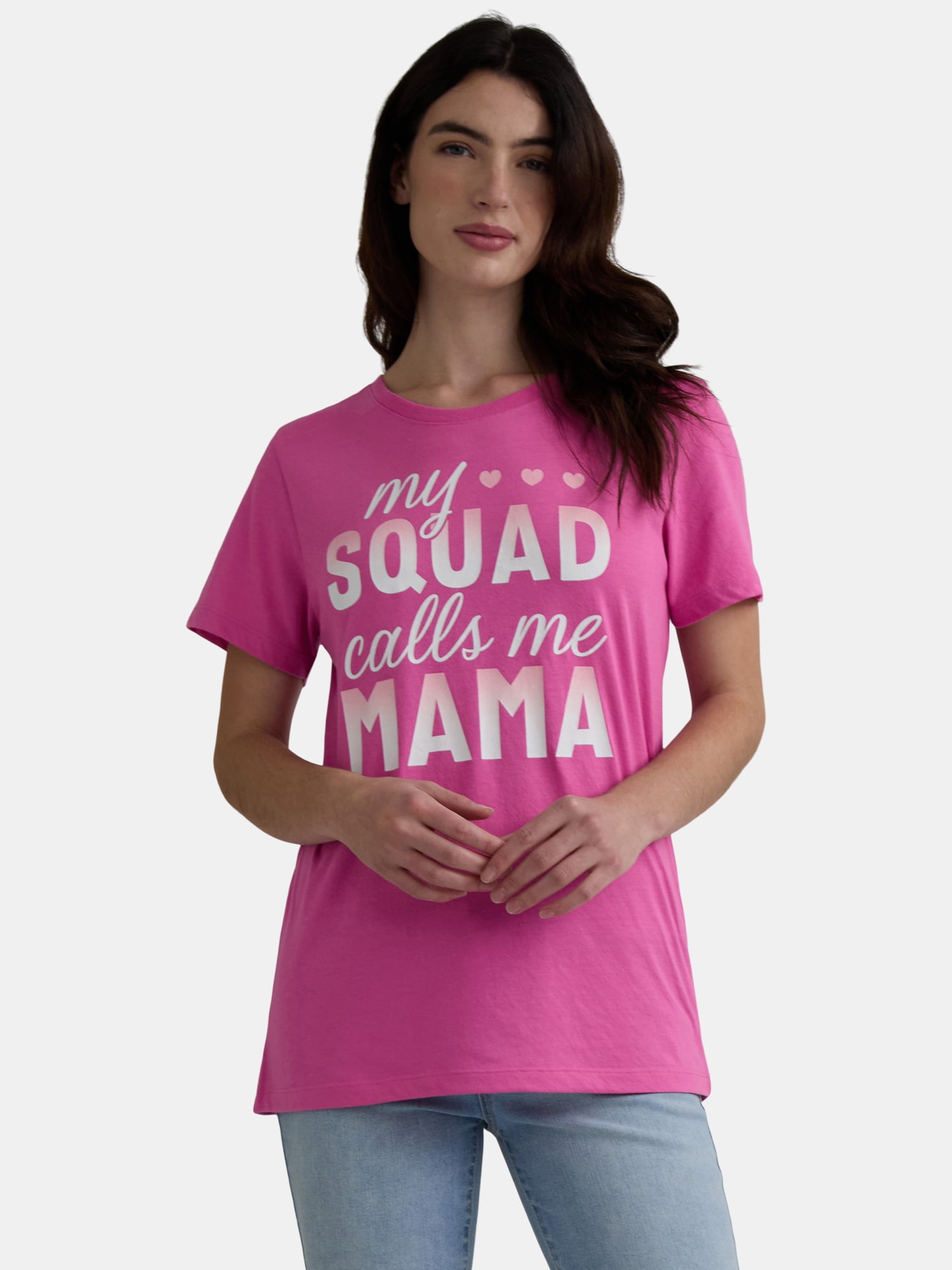 Mother s Day Women s All Knowing Graphic Tee from Way to Celebrate Sizes S XXXL