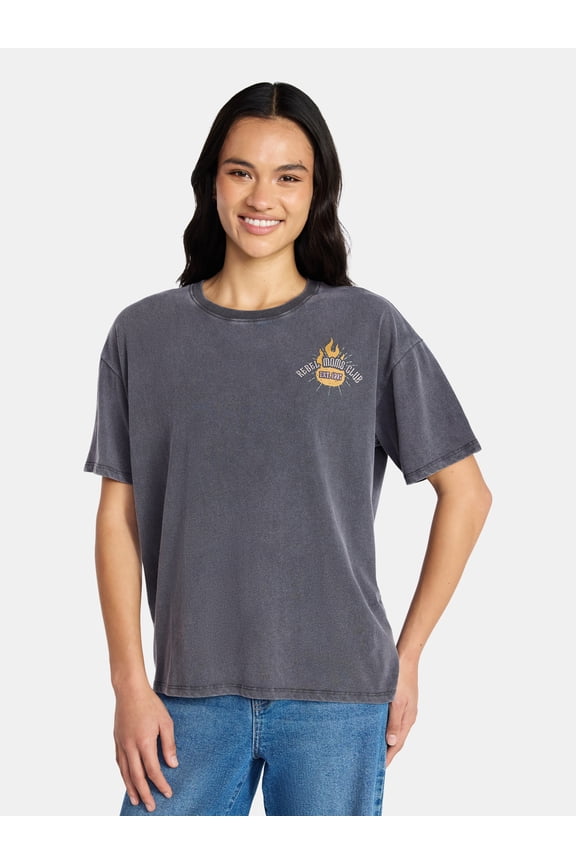 Mother’s Day Women’s Rebel Moms Club Cotton Graphic Tee from Way to Celebrate, Sizes S-XXXL