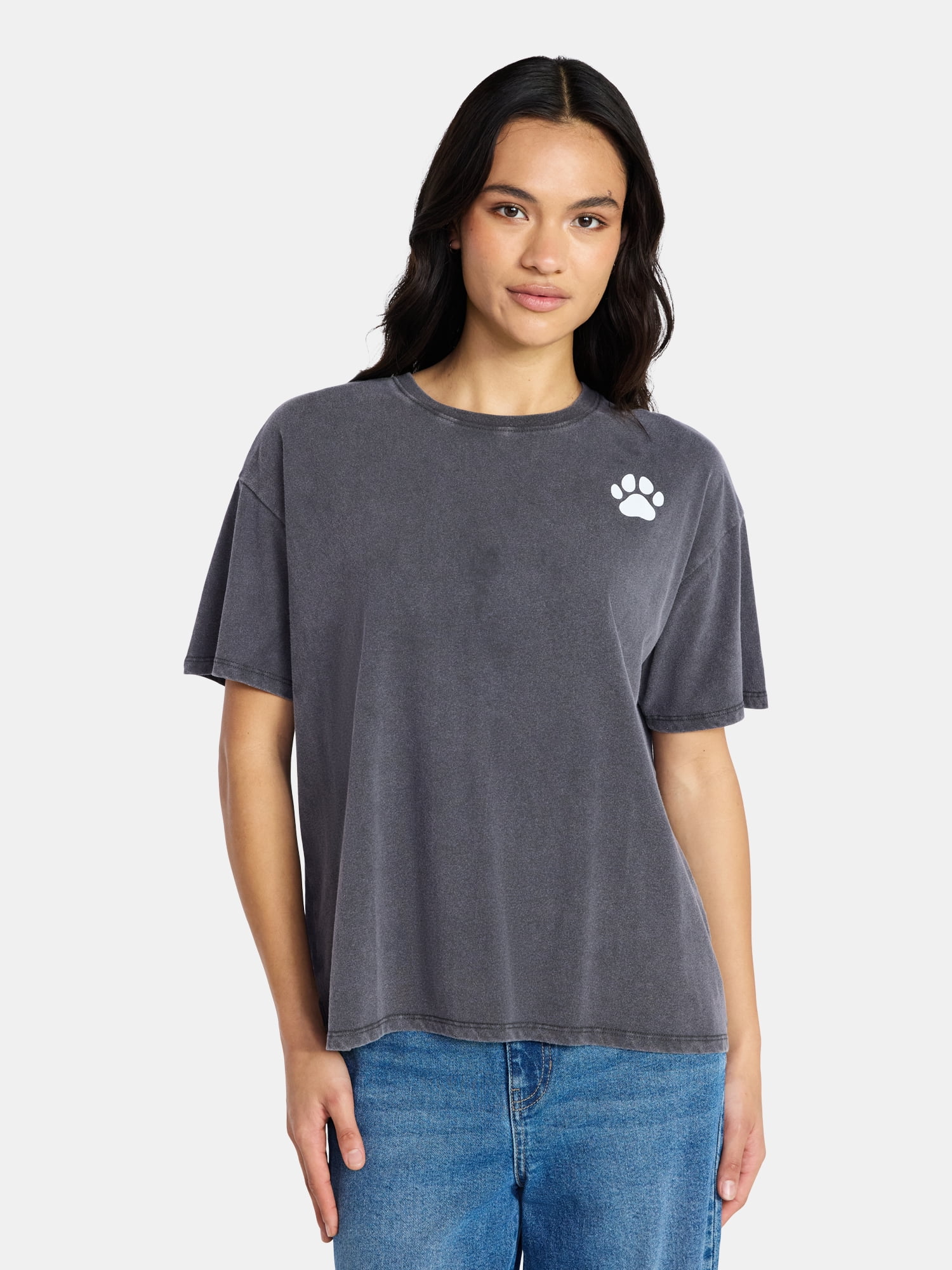 Mother's Day Women's Rebel Moms Club Cotton Graphic Tee from Way