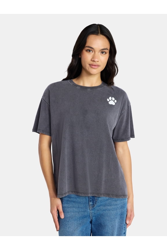 Mother’s Day Women’s Stay At Home Cotton Graphic Tee from Way to Celebrate, Sizes S-XXXL