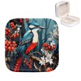 Mother's Day Woodpecker Jewelry Box Organizer with Imitation Metal