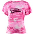 thumbnail image 1 of Mother's Day World's Best Grandma Juniors T Shirt Pink Camouflage LG, 1 of 1