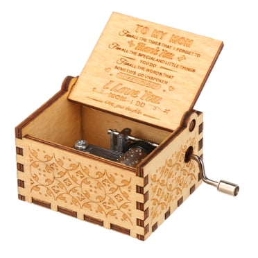 You Are My Sunshine Music Box - Woodgrain Keepsake Box With Photo Slot