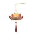 thumbnail image 1 of Mother's Day gifts ideas Clearance！Zeceouar Children's Lanterns ing In Ancient Style Lotus Flowers Mid Festival Lotus Lantern Hangings Material Package, 1 of 6