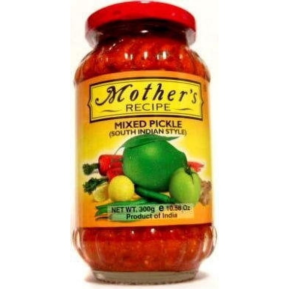 Mother's Recipe Mixed Pickle (South Indian Style) - 10.58oz