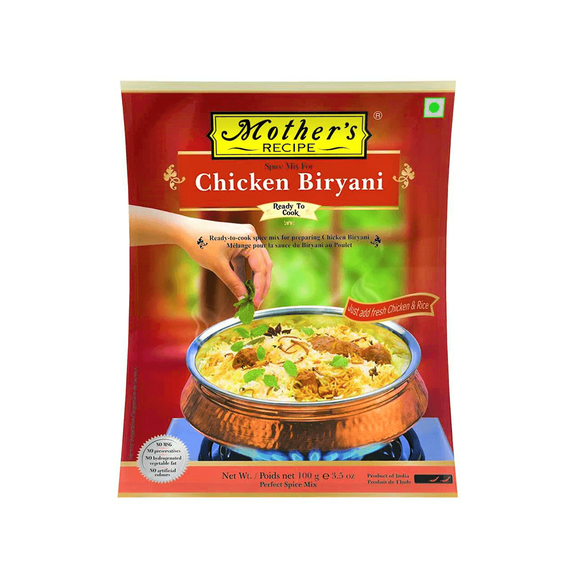 Mother's Recipe Chicken Biryani 100gm RTC