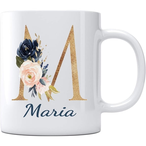 Mother's day Coffee Mug with Name Maria Gifts for Mom Sisters Women Moving Away Graduation University College Gifts for Him Her Relationships Coffee Cup 11oz White