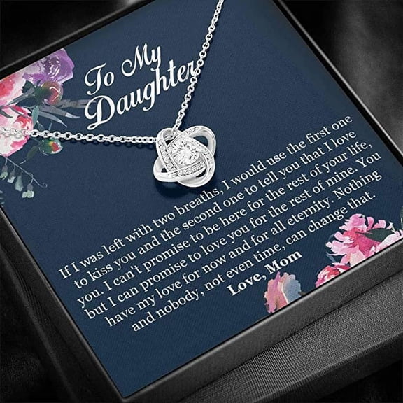 Mother to Daughter Necklace, Daughter Gift from Mom, Mother Daughter Necklace, Mother to Daughter Jewelry, Daughters Birthday Gifts