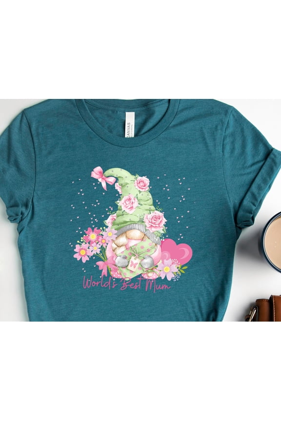 Motheramp39s Day Gnome Shirt Worldamp39s Best Mom Mum shirt Mama Shirt Mommy Shirt Gift fo