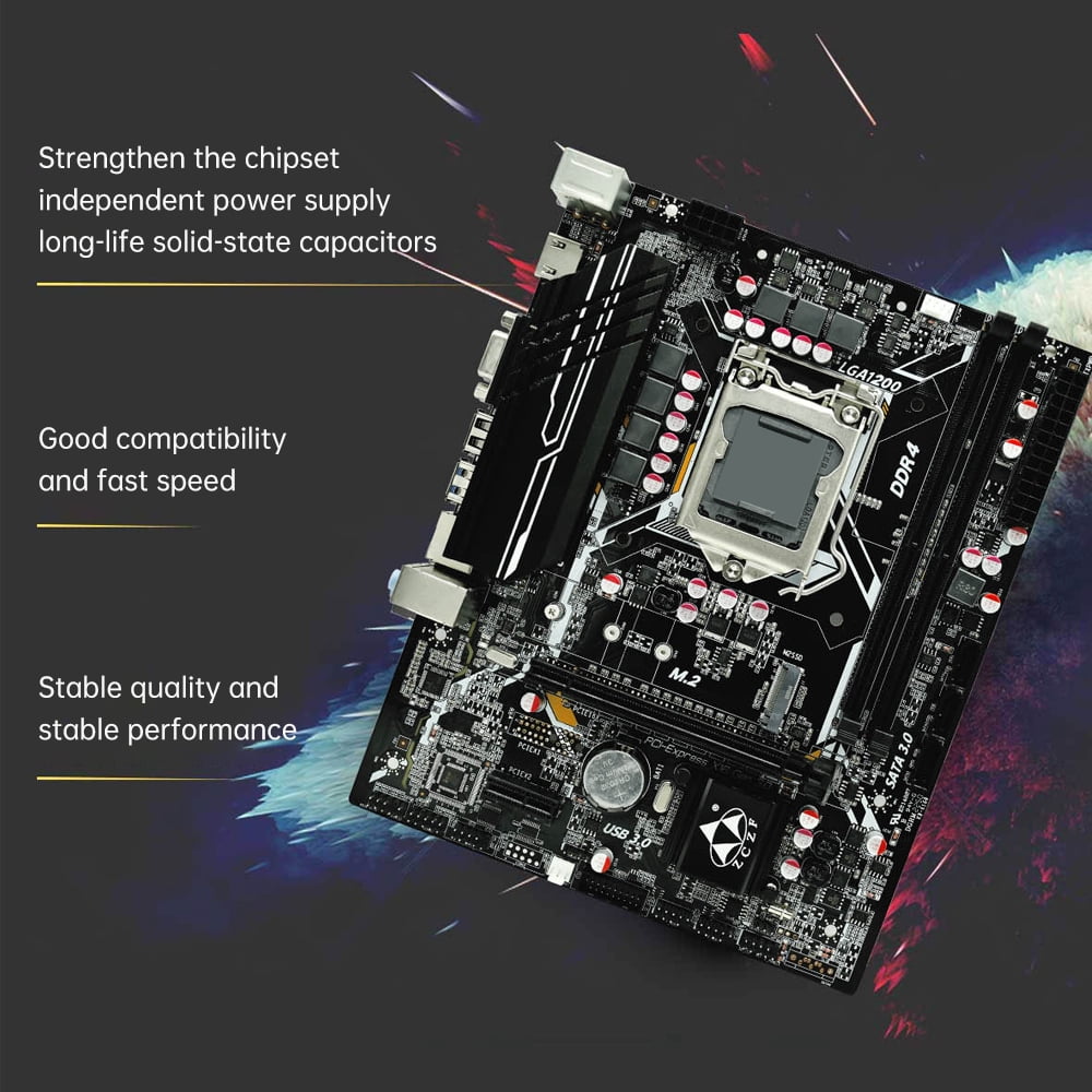 Motherboard,H510 11th/10th Compatible With Core I3/i5/i7/i9 Compatible With Core Eryue Computer Huiop H510 Compatible Buzhi Qisuo Dsfen