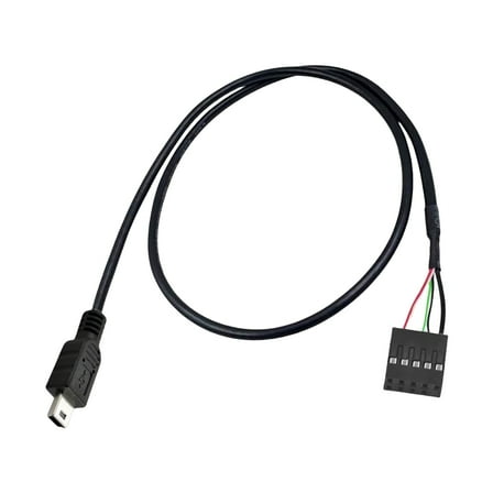 Motherboard Header Adapter Cord USB 2.0 Mini 5Pin Male to 9Pin Female Conversion