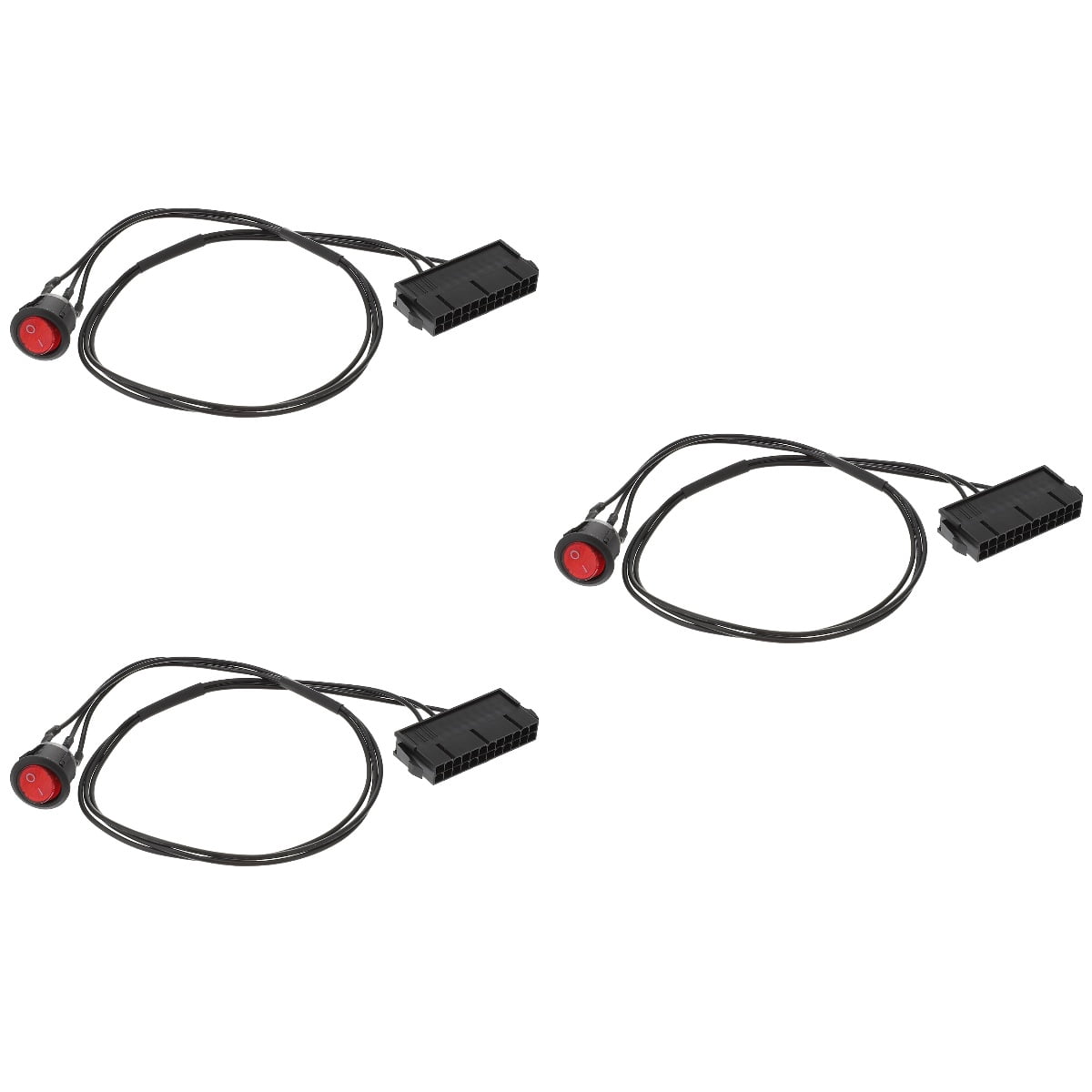 Motherboard Power Cord Supply Jumper Bridge Cable Computer Tinned