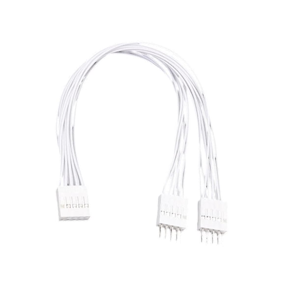 Motherboard Splitter Cable Switcher Adapter For PC Power Resetting Extension Cable 9Pin Female To 2 Port Male Switcher