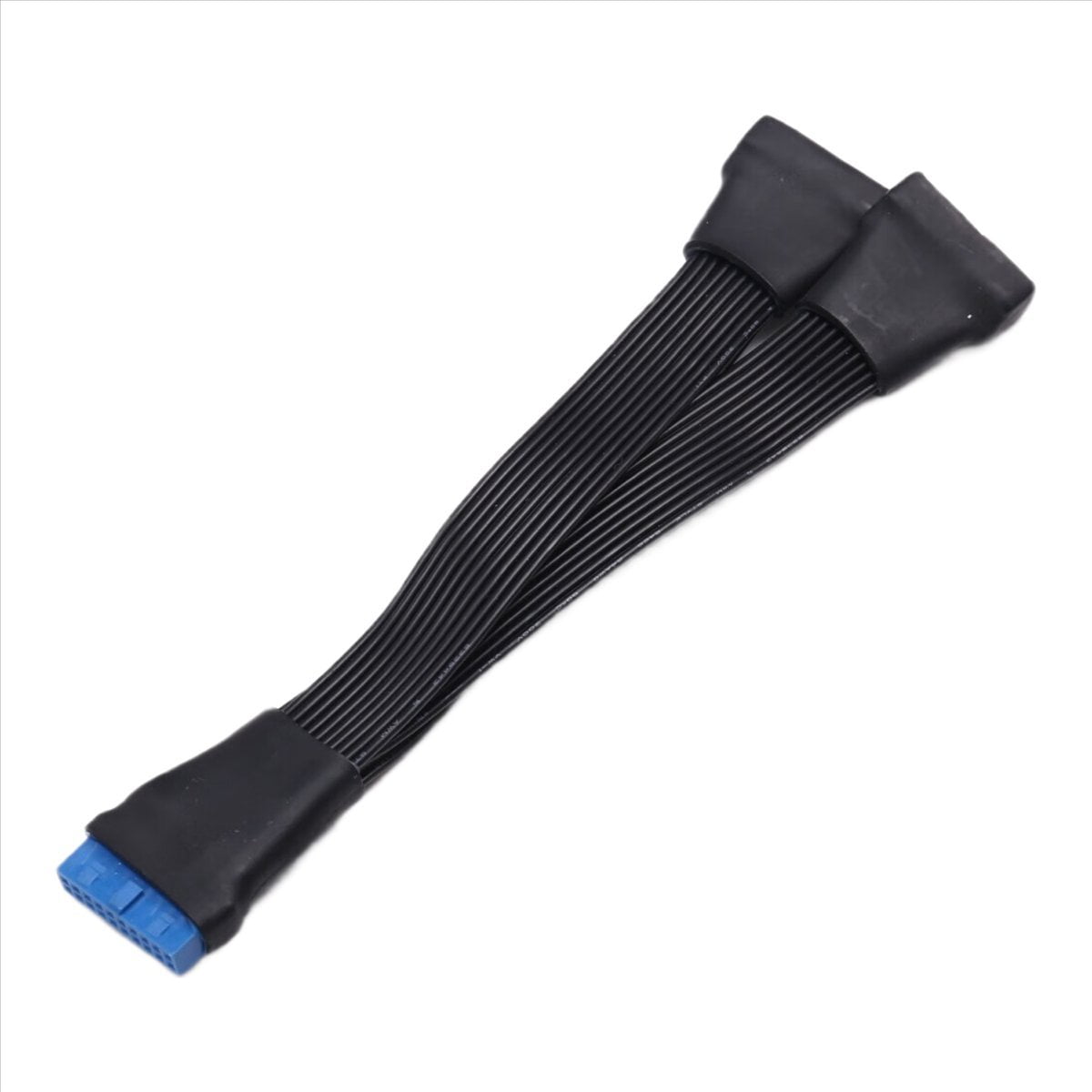 Motherboard USB 3.0 19PIN Header 1to2 Extension Splitter Cable 19Pin ...