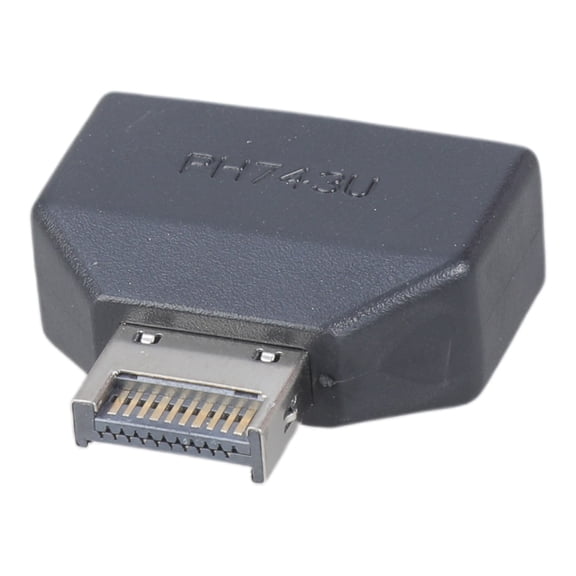 Motherboard USB C Adapter, USB Front Panel USB3.2 TypeE to 20Pin Vertical USB C Header Adapter