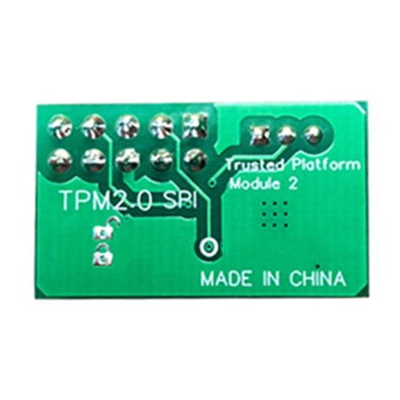 Motherboards TPM2.0 Encryption Security 10Pin SPI Security Remote Card Encryption Security Board for