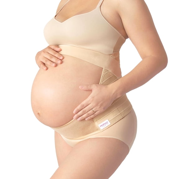 Motherfit Belly & Back Pregnancy Support Band, Adjustable Maternity Support, ...