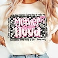 thumbnail image 1 of "Motherhood" Checkerboard - Funny Mom Quote, Mother's day shirt, comfort color, Cute shirt, 1 of 3