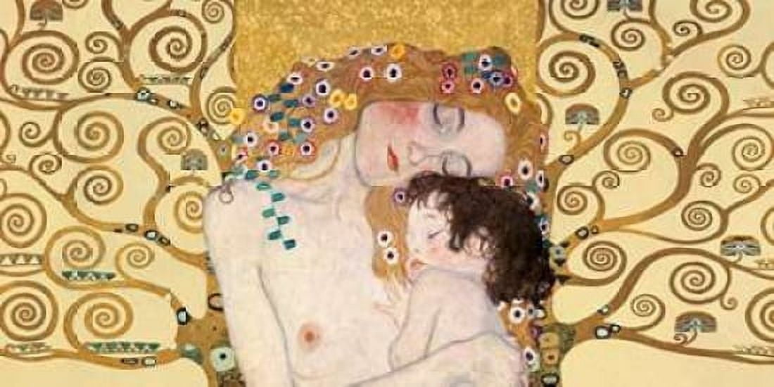 Motherhood I Canvas Art - Klimt Patterns (10 x 20)