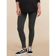 thumbnail image 1 of Motherhood Maternity Fleece Over The Belly Maternity Leggings, 1 of 10