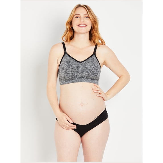 Motherhood Maternity Full Busted Seamless Clip Down Nursing Bra
