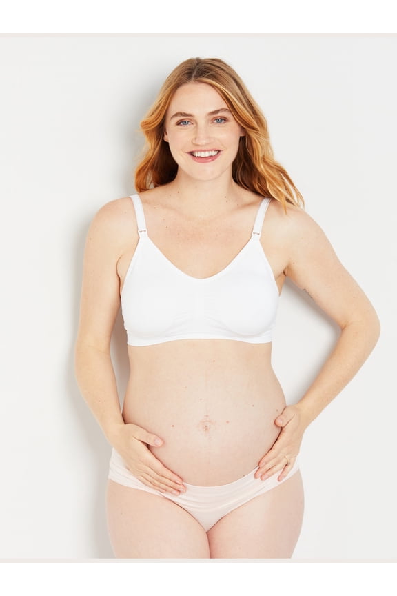 Full Coverage Seamless Nursing & Maternity Bra (D+ Cup Sizes)