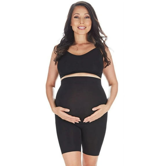 Motherhood Maternity Girdle Pregnancy Thigh Shaper # MSM 116 Black XL