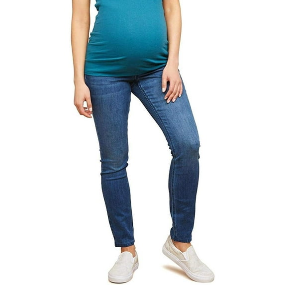 Motherhood Maternity Secret Fit Belly Skinny Denim Jeans with Pockets