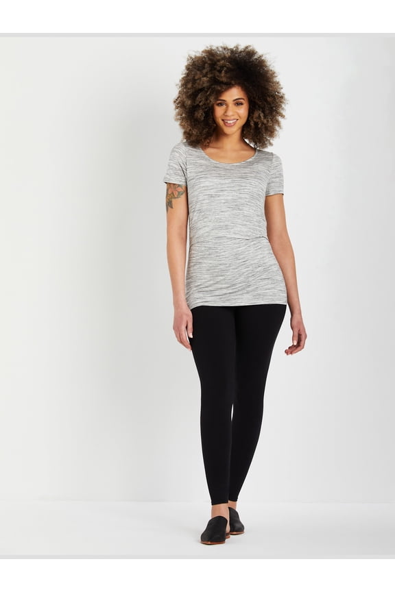 Lift Up Open Front Nursing Tee