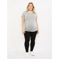 thumbnail image 1 of Motherhood Maternity Women's Plus Size Secret Fit Belly Maternity Leggings, 1 of 27
