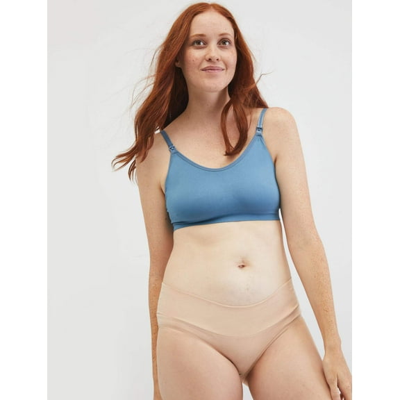 Motherhood Maternity Seamless Clip Down Maternity and Nursing Bralette