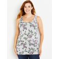 thumbnail image 1 of Motherhood Maternity Side Ruched Scoop Neck Maternity Tank Top, 1 of 2