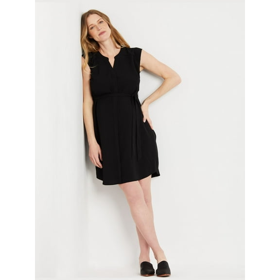 Motherhood Maternity Sleeveless Maternity Shirt Dress