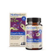 Motherlove Goats Rue, Single-Herb Lactation Supplement, 60 Liquid Caps